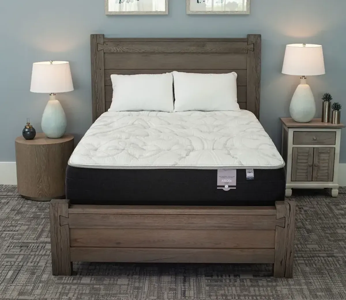 City Mattress Celestial Aurora Plush Hybrid Mattress - Queen