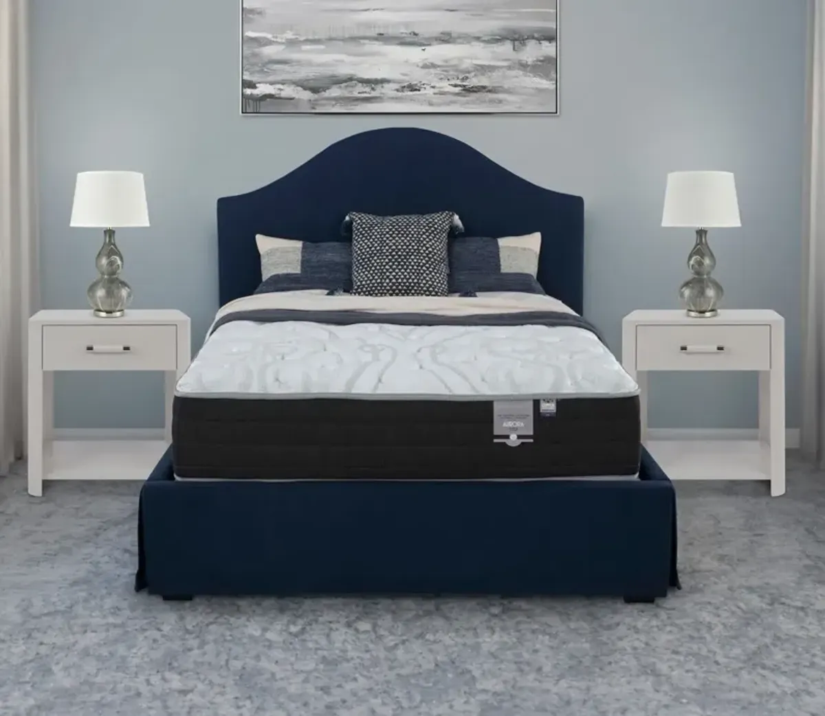 City Mattress Celestial Aurora Plush Hybrid Mattress - Queen