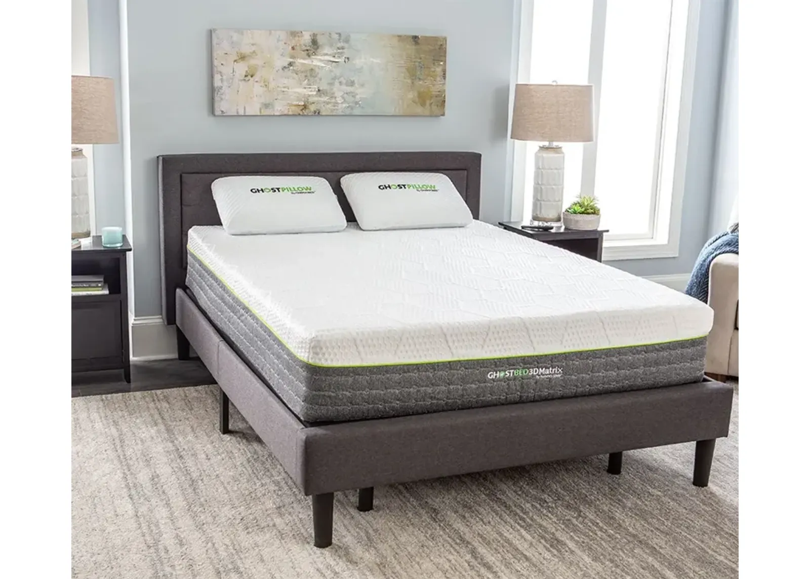 Bed in a Box GhostBed 3D Matrix Hybrid Mattress - King