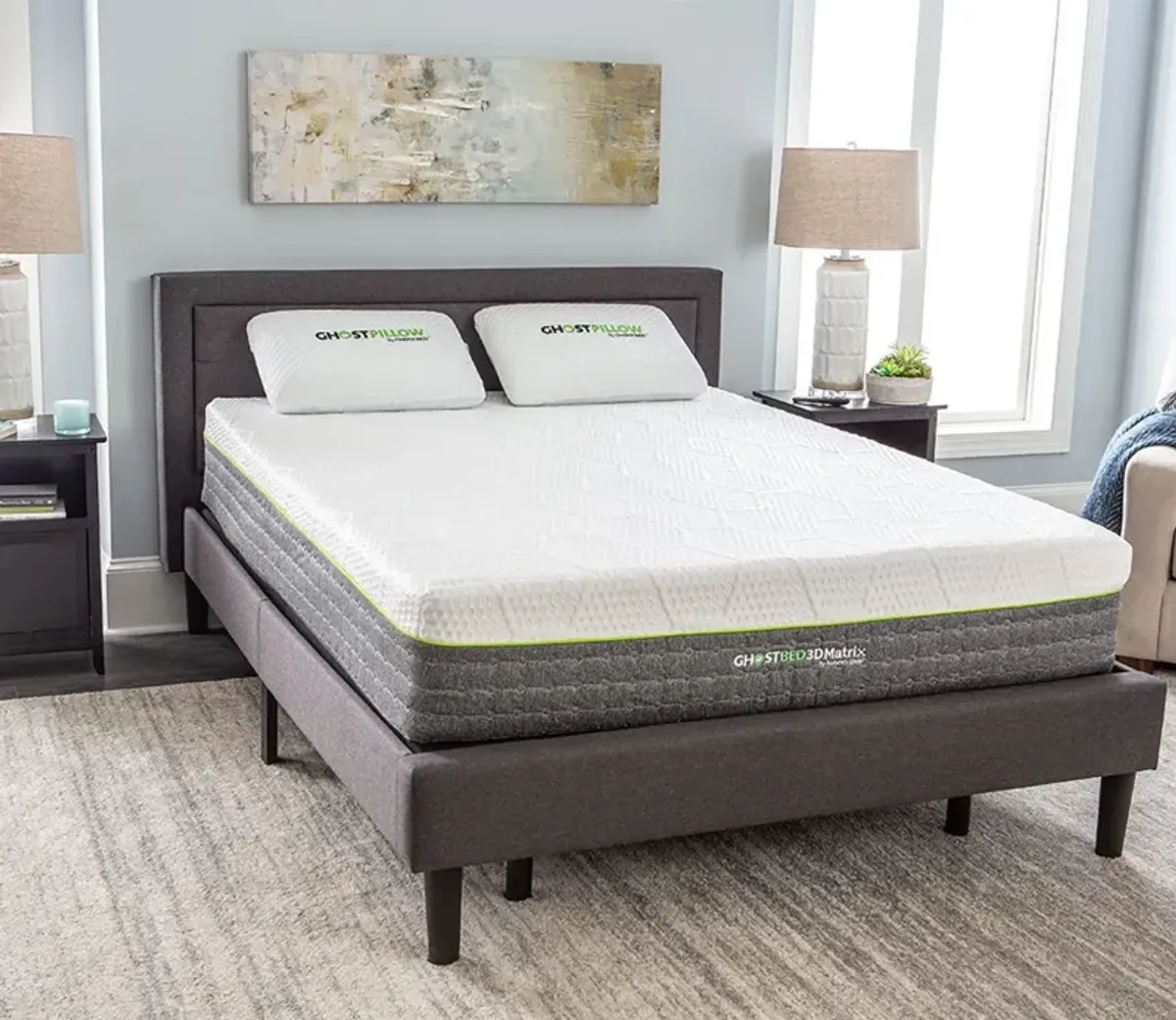 Bed in a Box GhostBed 3D Matrix Hybrid Mattress - California King