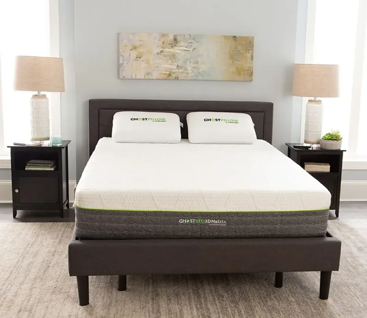 Bed in a Box GhostBed 3D Matrix Hybrid Mattress - California King