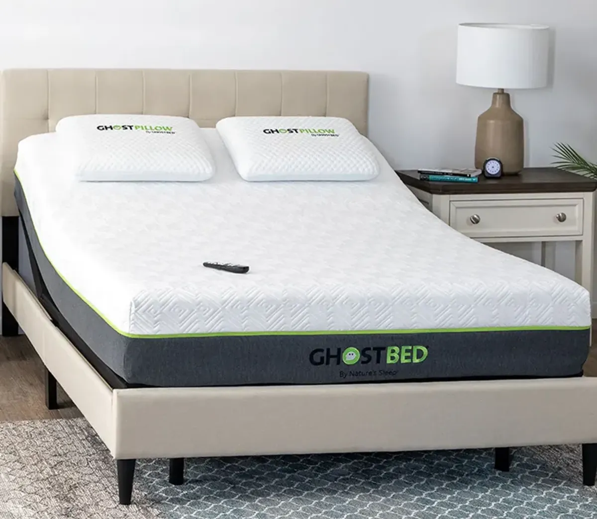 Bed in a Box GhostBed Emerald Hybrid Mattress - Twin XL