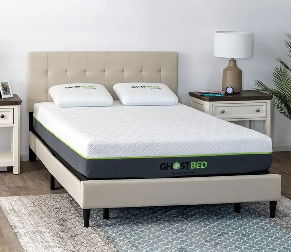 Bed in a Box GhostBed Emerald Hybrid Mattress - Twin XL