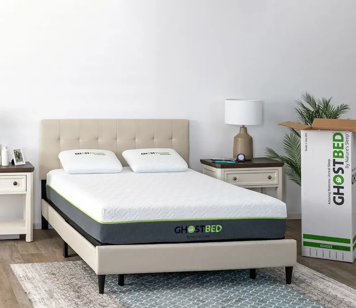 Bed in a Box GhostBed Emerald Hybrid Mattress - King