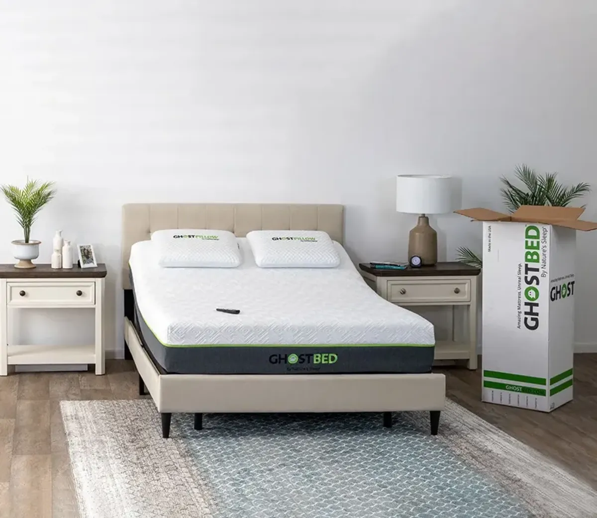 Bed in a Box GhostBed Emerald Hybrid Mattress - King