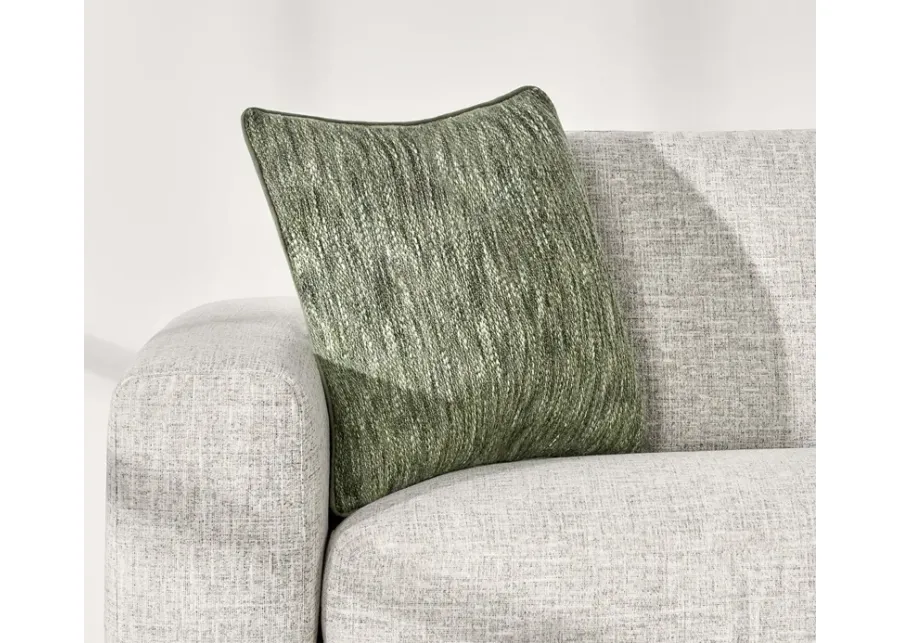 Villa by Classic Home Sharma Cedar Green Throw Pillow - 22'' x 22''