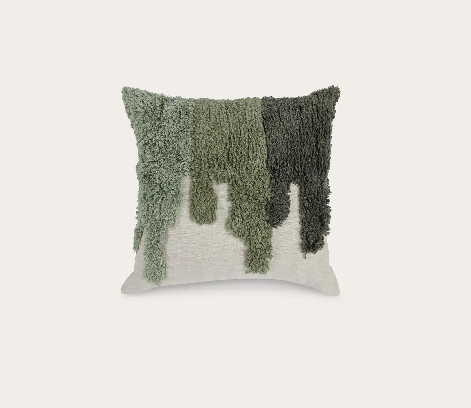 Villa by Classic Home Talum Sage Natural Throw Pillow