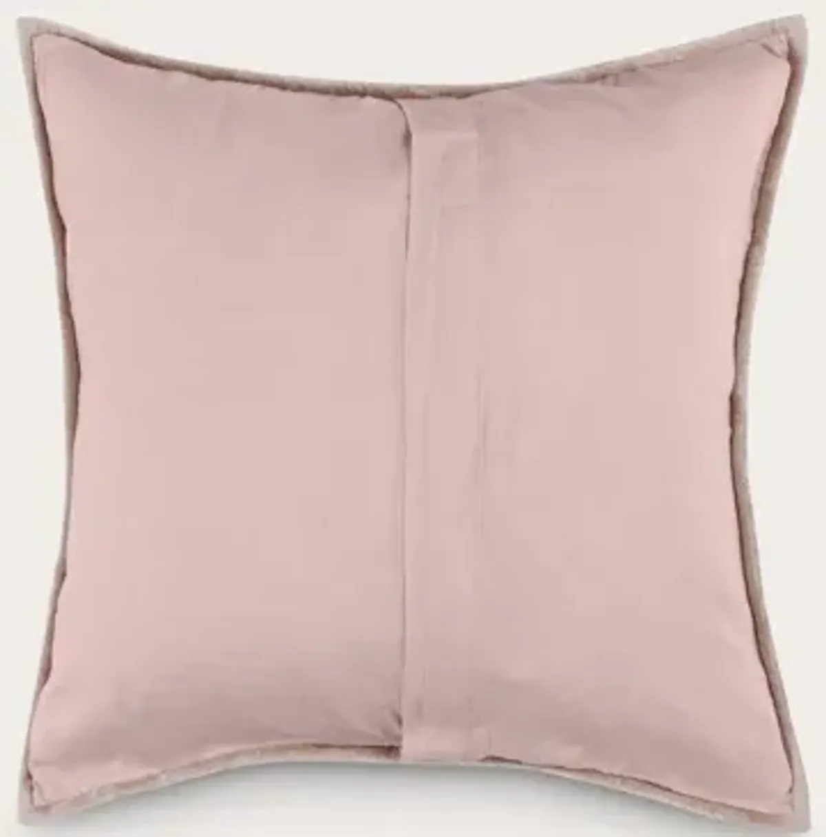 Villa by Classic Home Bari Velvet Pillow Sham - Pink - Standard