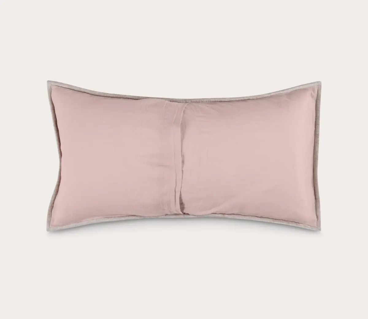 Villa by Classic Home Bari Velvet Pillow Sham - Pink - Standard