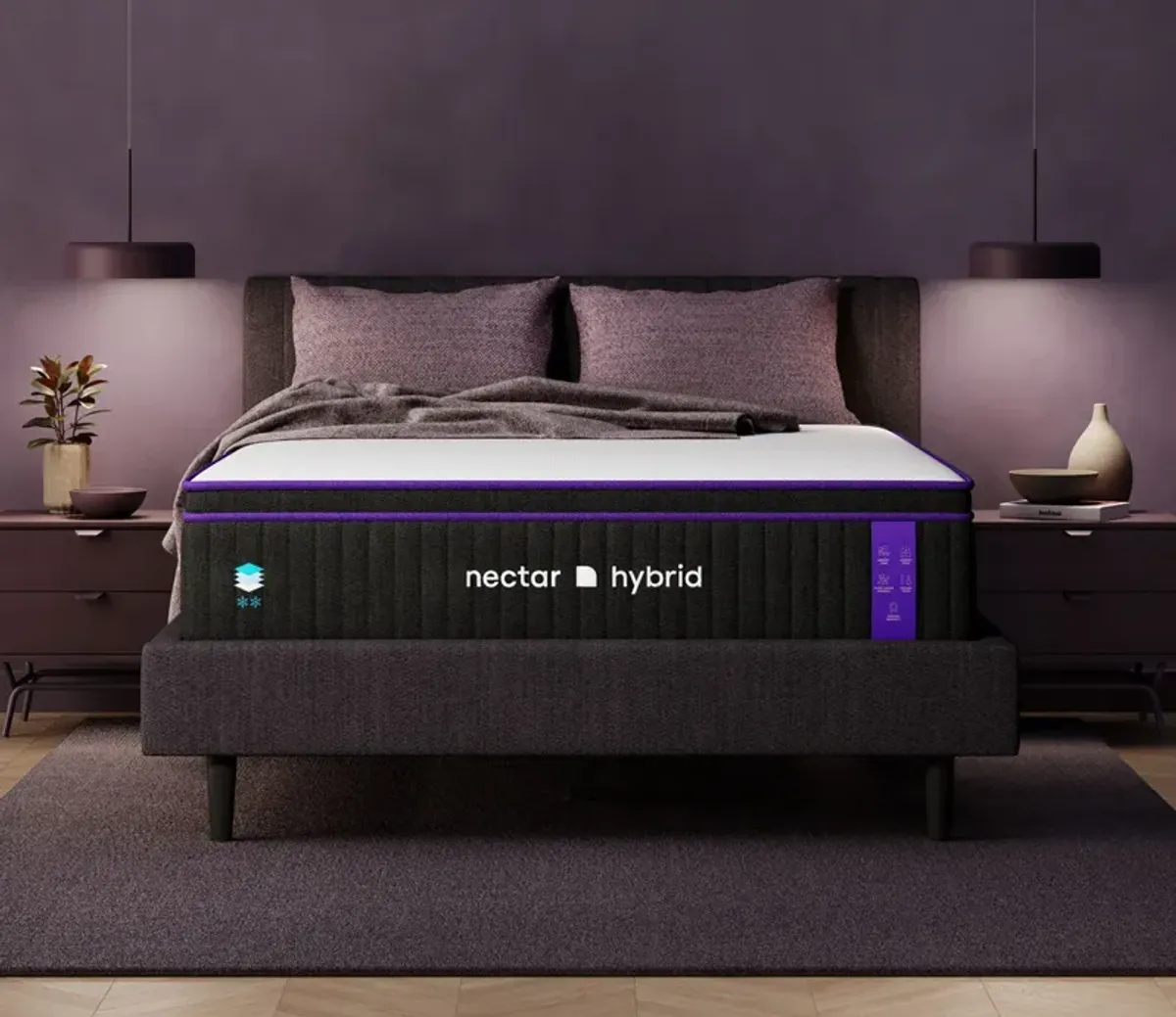 Bed in a Box Nectar Premier Hybrid Mattress - Twin