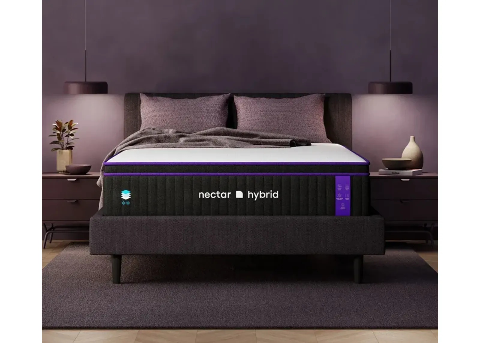 Bed in a Box Nectar Premier Hybrid Mattress - Queen