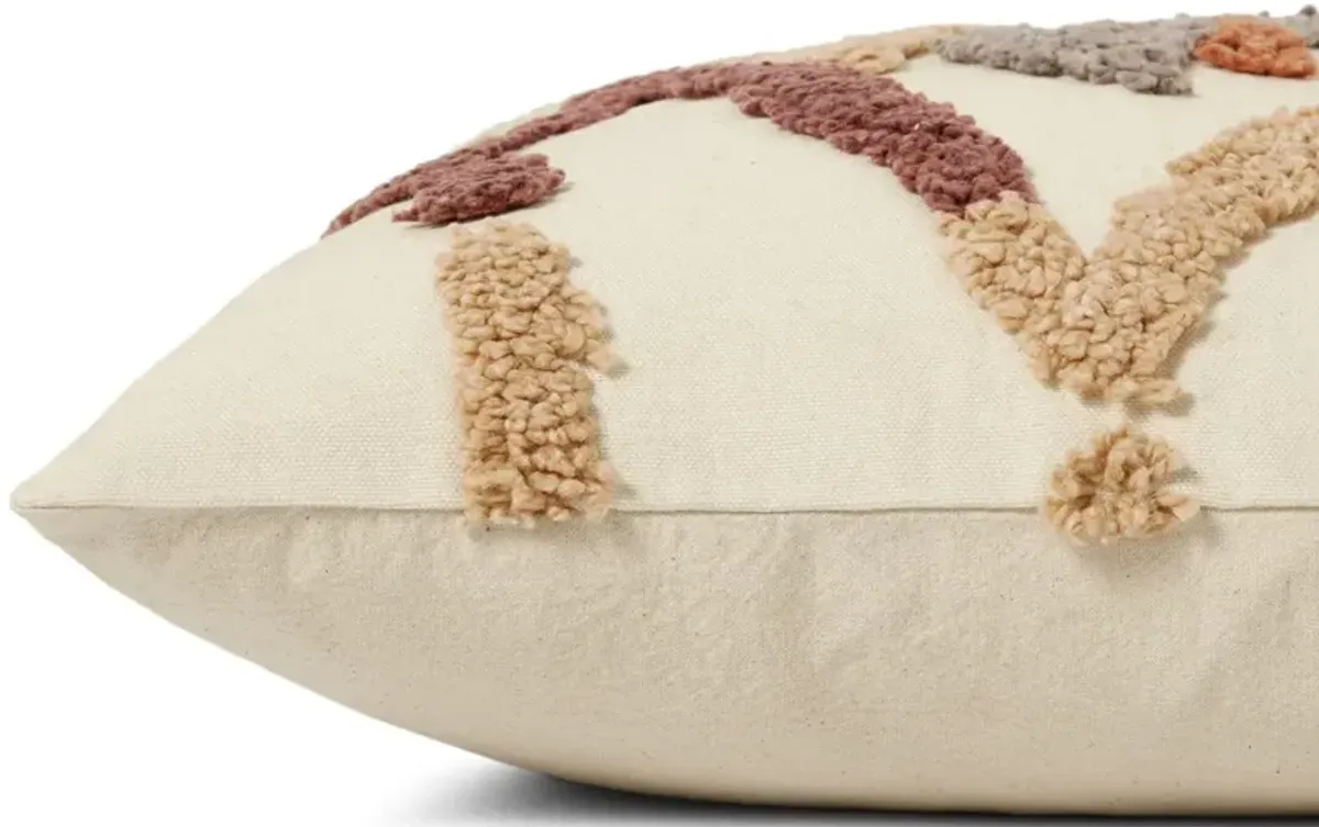 Loloi Abstract Tufted Throw Pillow Set of 2