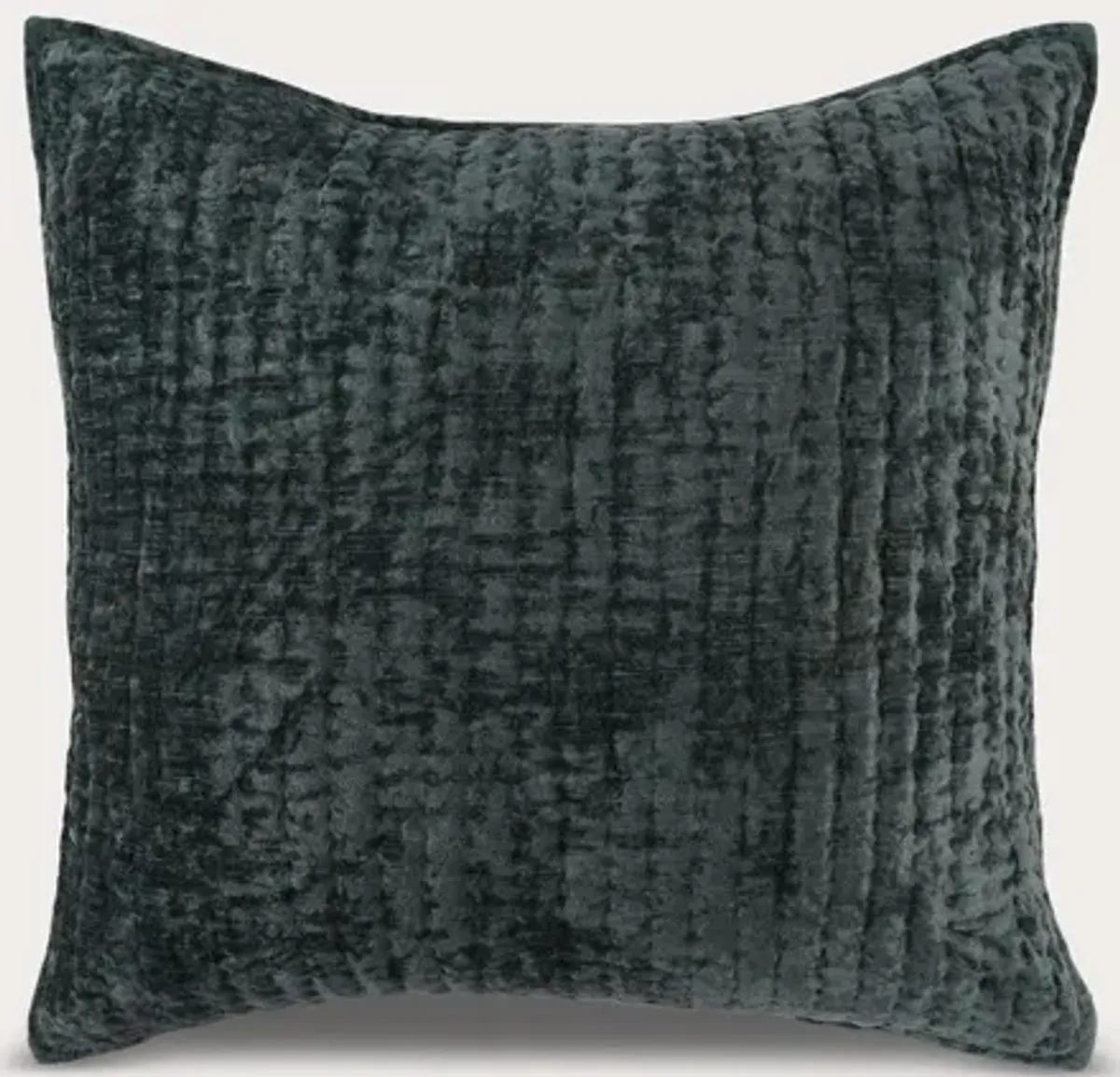 Villa by Classic Home Bari Velvet Pillow Sham - Bay Green - King