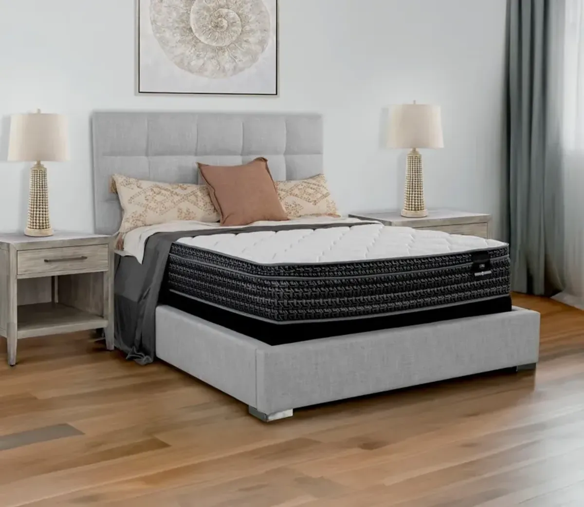 City Mattress Celestial Luna Euro Pillow Top Innerspring Mattress - Twin XL