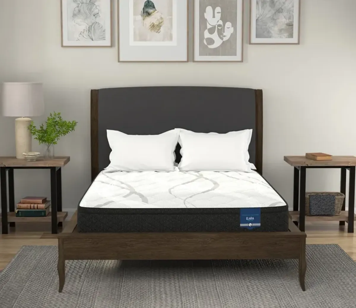 City Mattress Celestial Elara 2 Euro Pillow Top Innerspring Mattress - King