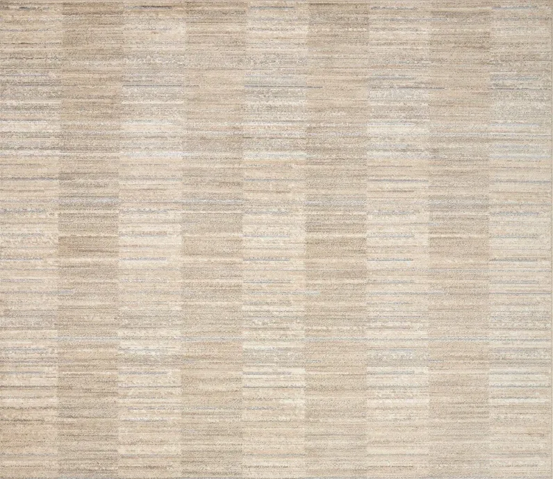 Loloi Arden Natural Pebble Area Rug - 5' x 8'