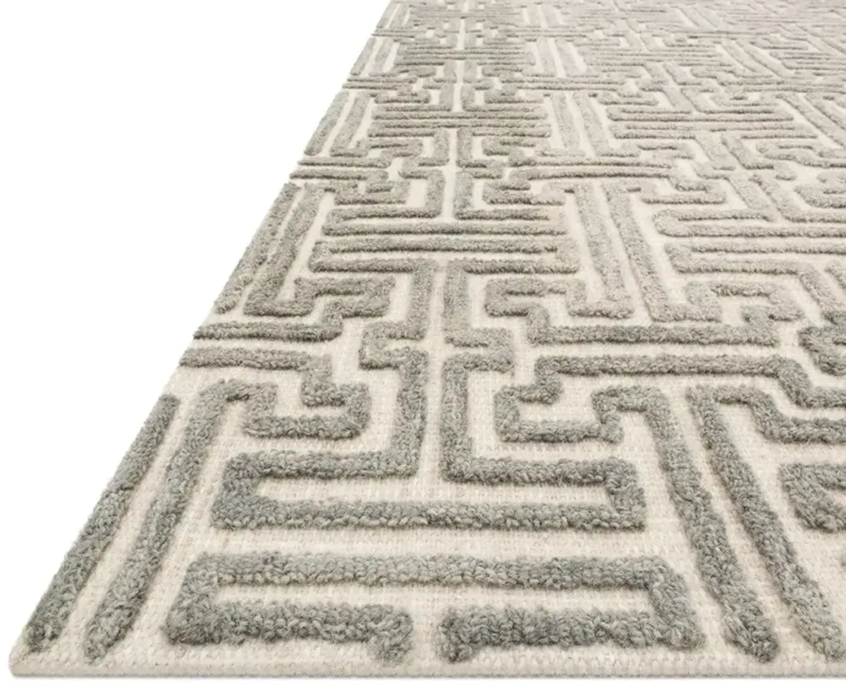 Loloi Ehren Stone Sand Area Rug - 5' x 8'