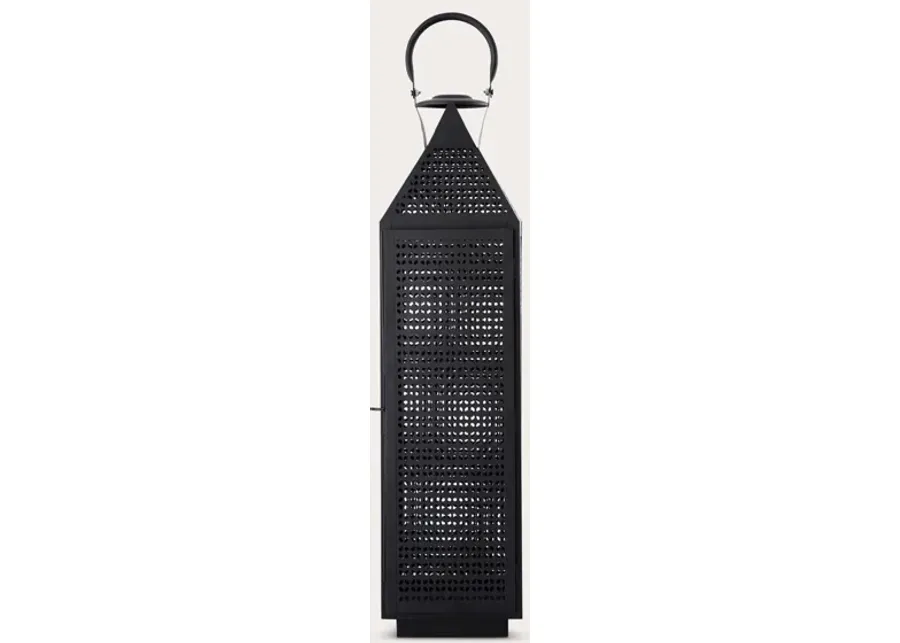 Elk Home Joey Matte Black Lantern - Large