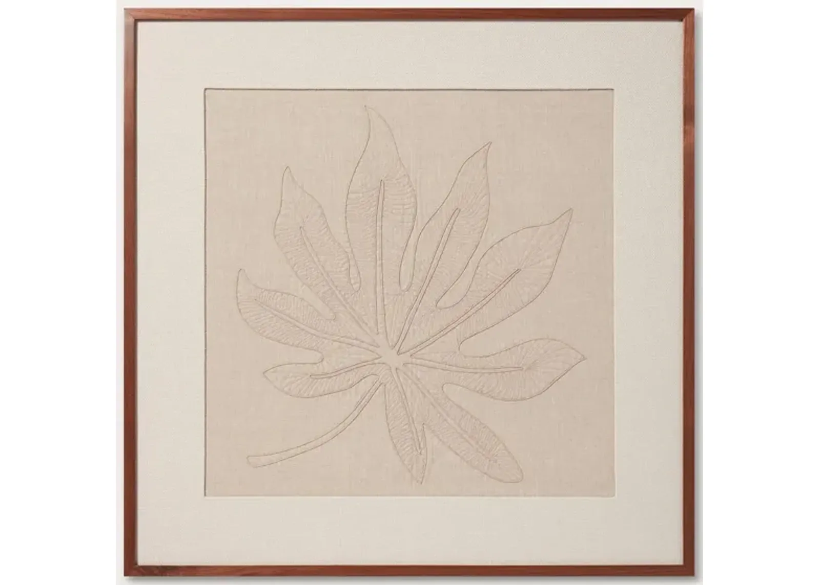 Loloi Schefflera Framed Wall Art - 20'' x 20''