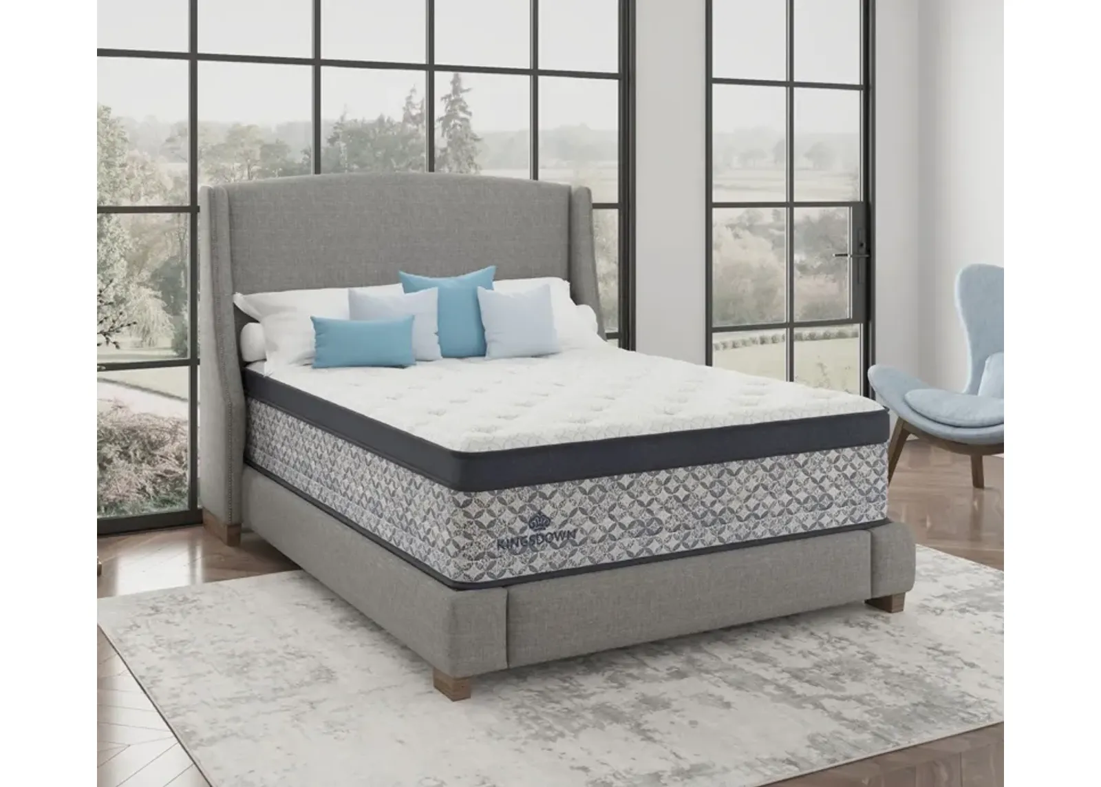 Kingsdown Nuovo Plush Euro Top Innerspring Mattress - Full