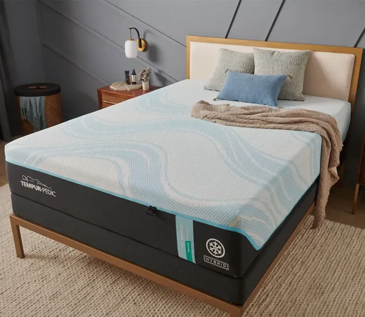 Tempur-Pedic Tempur-PRObreeze 2.0 Medium Hybrid Mattress - Queen