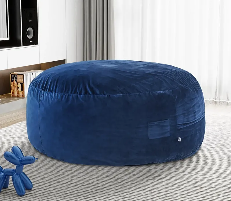 Sealy Kade Velour Bean Bag Lounger