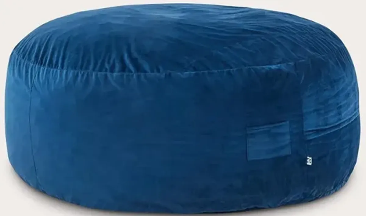 Sealy Kade Velour Bean Bag Lounger