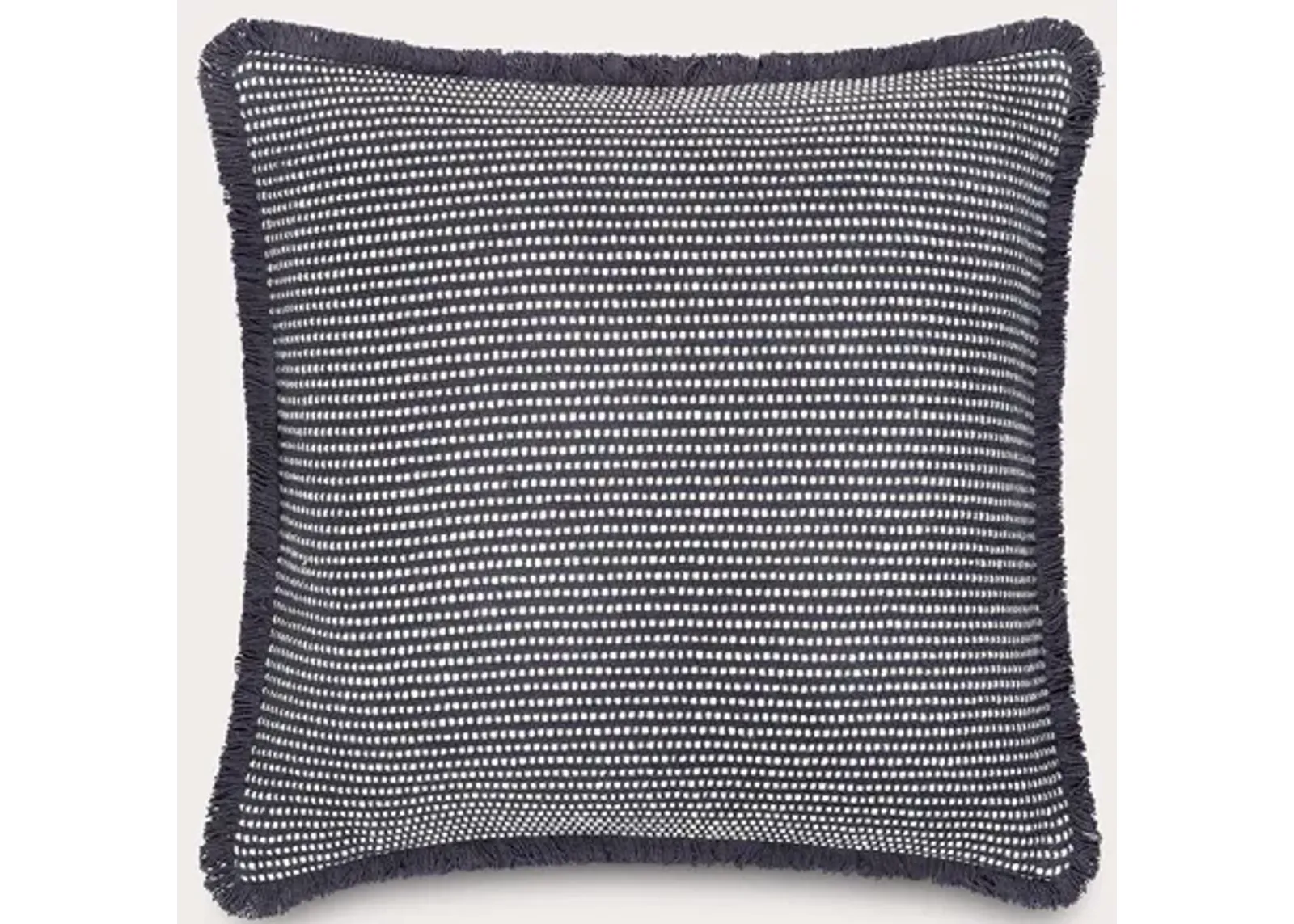 Surya Cotton Fringe Decorative Pillow