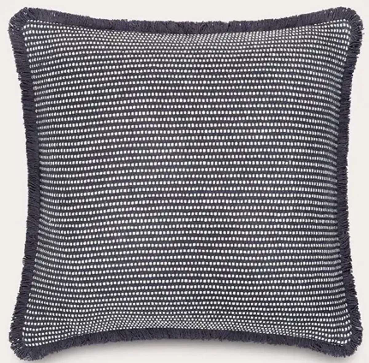 Surya Cotton Fringe Decorative Pillow