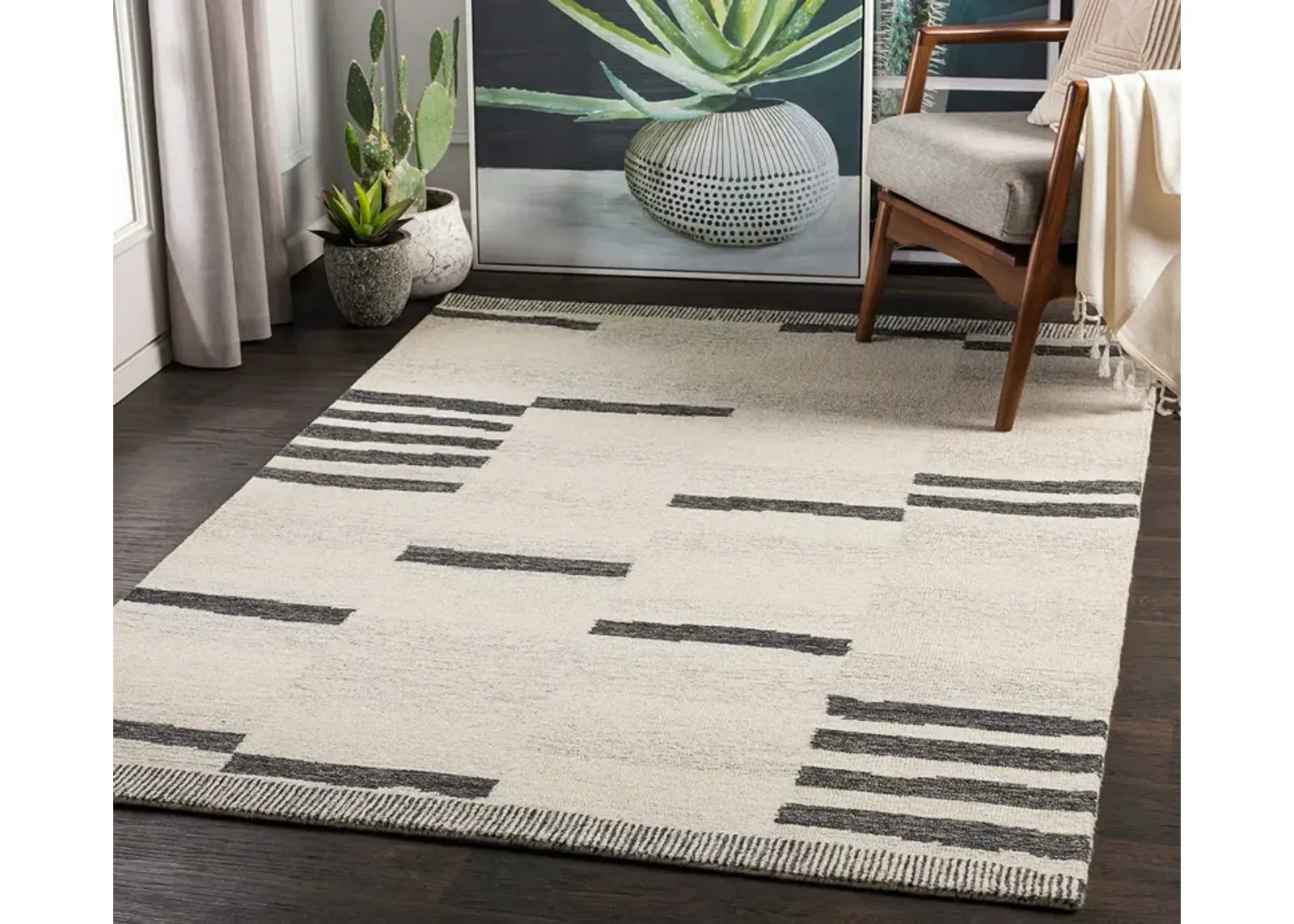 Surya Granada Wool Area Rug Handcrafted