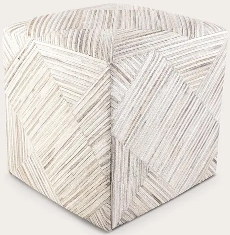 Surya Zander Patchwork Ottoman