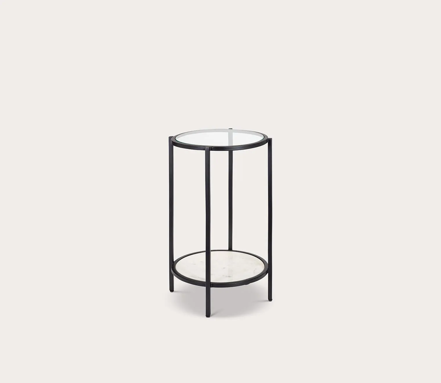 Surya Alecsa Round End Table