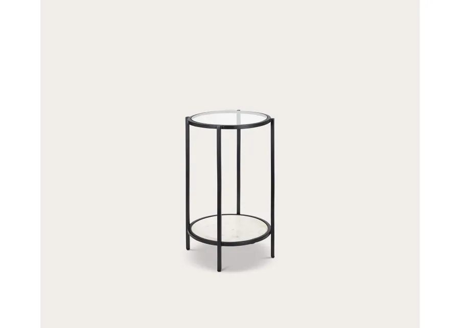 Surya Alecsa Round End Table