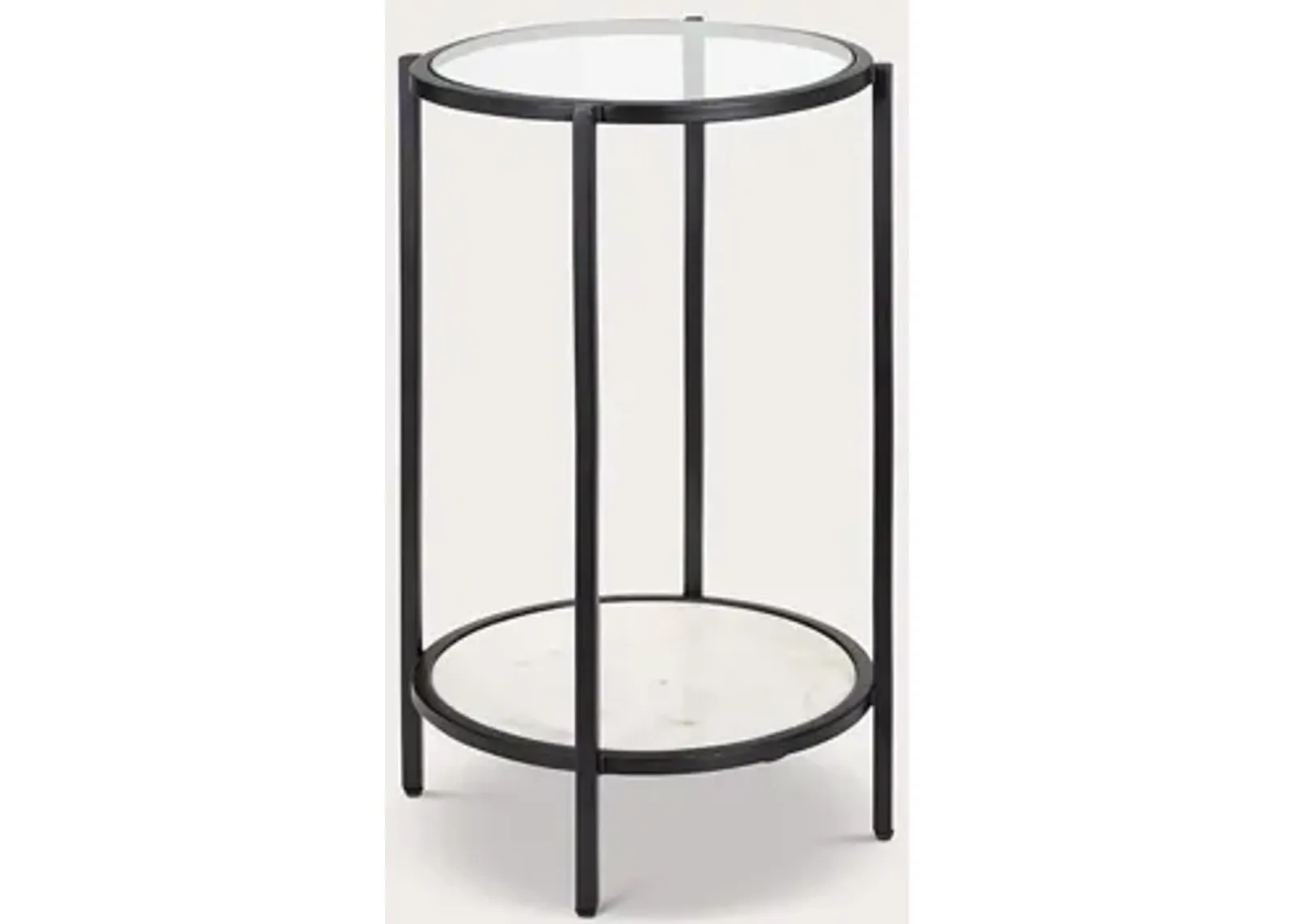 Surya Alecsa Round End Table