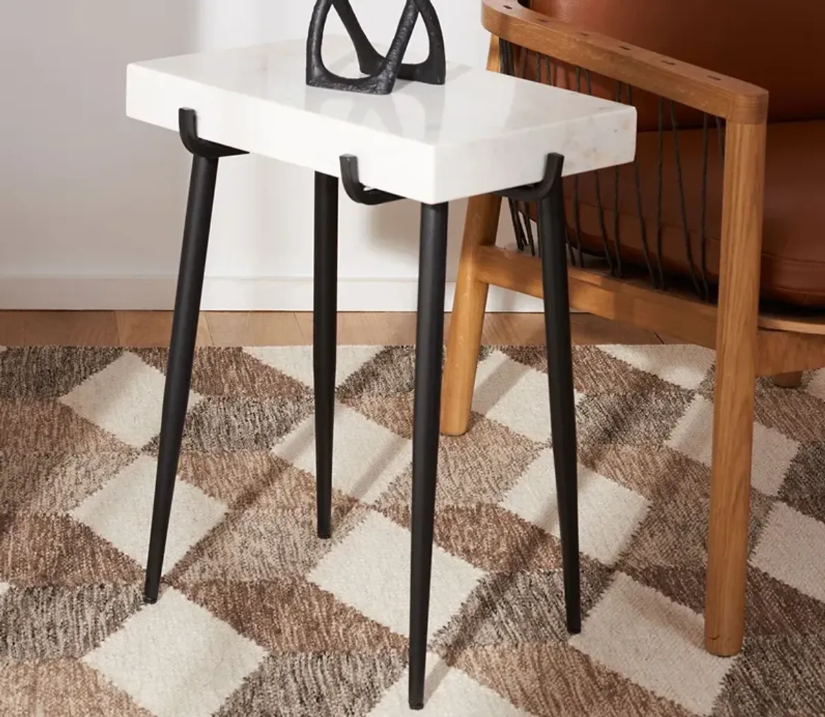 Safavieh Yuki Stone Top Accent Table