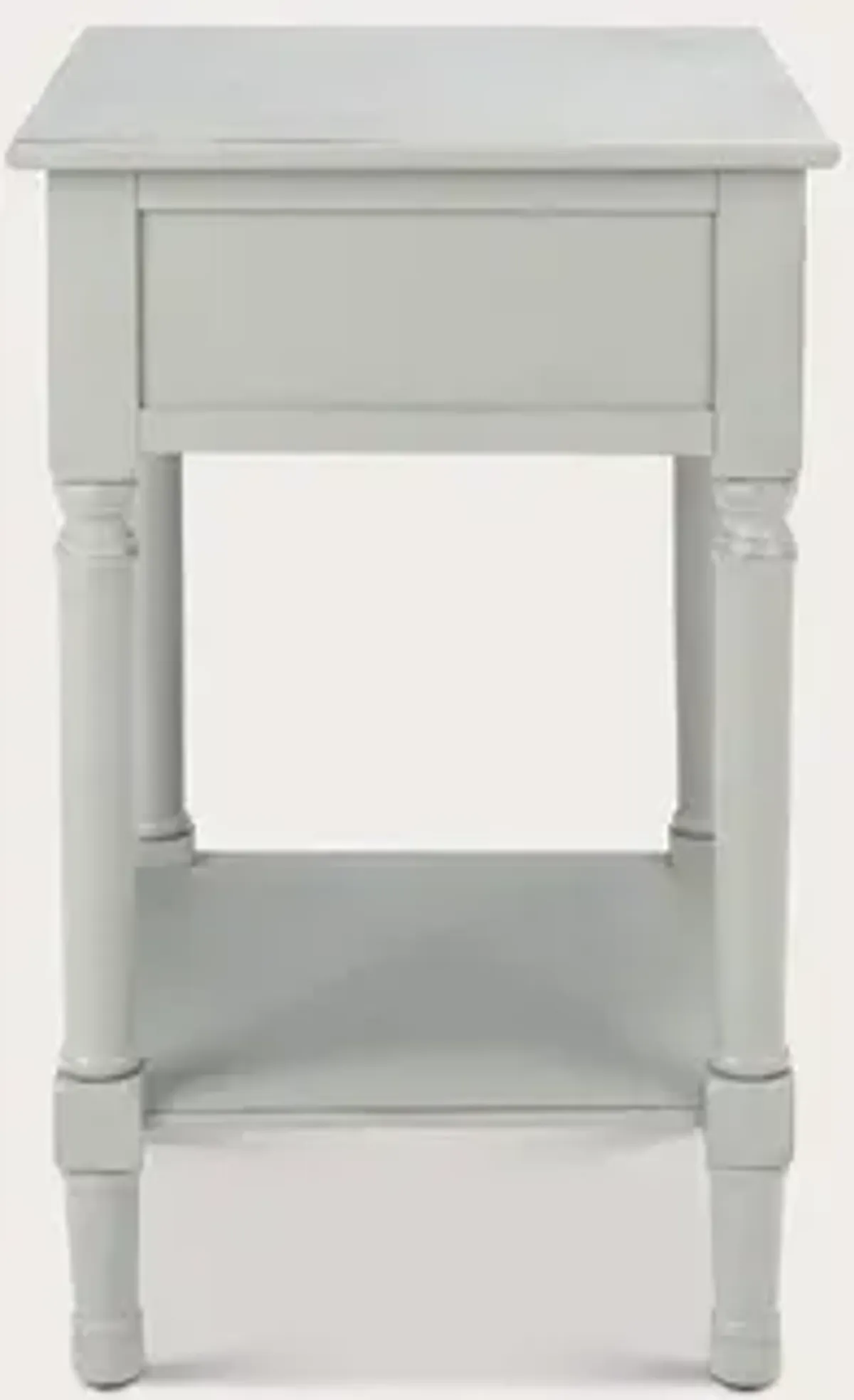 Safavieh Halton 1-Drawer Accent Table - Distressed Grey