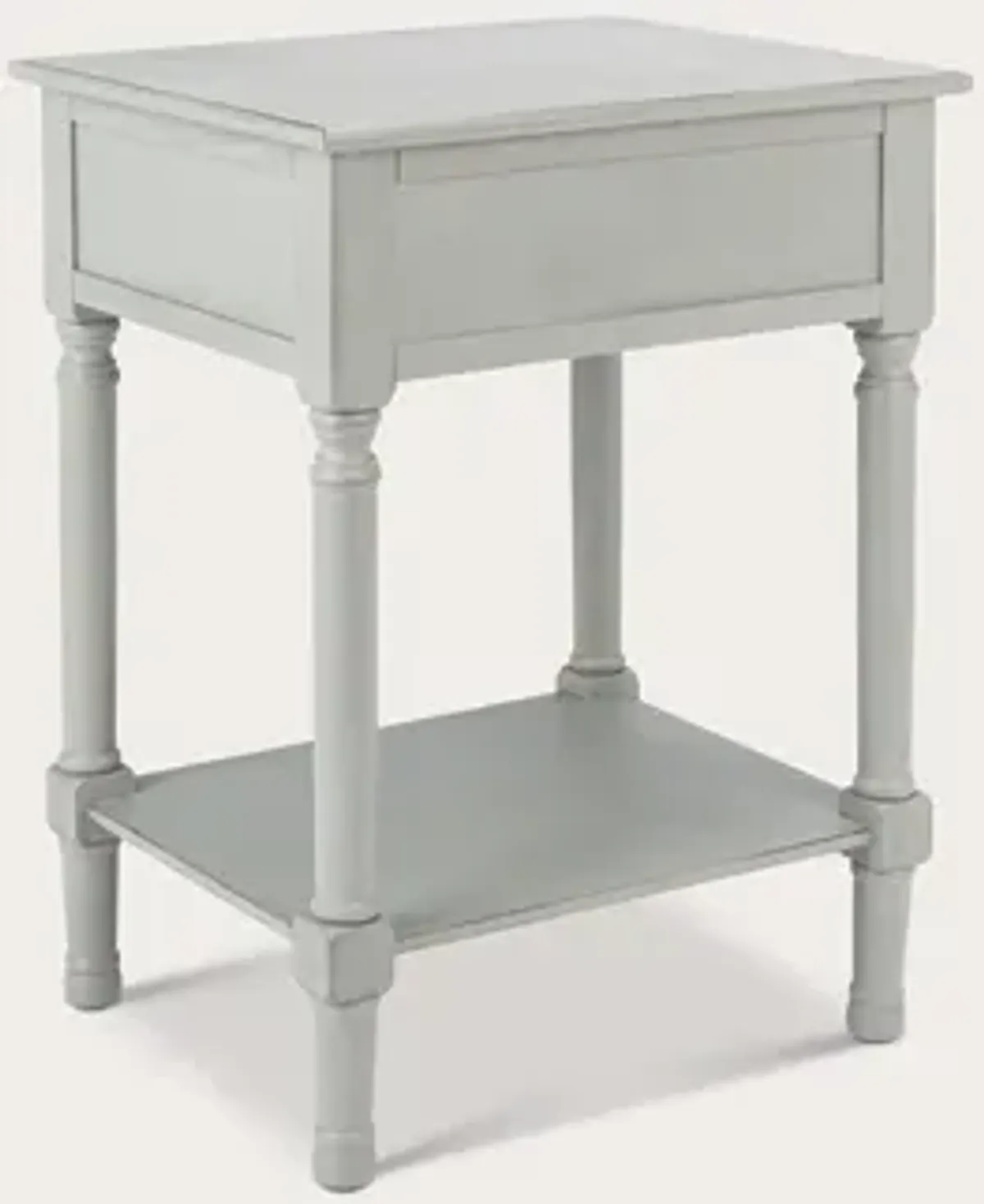 Safavieh Halton 1-Drawer Accent Table - Distressed Grey