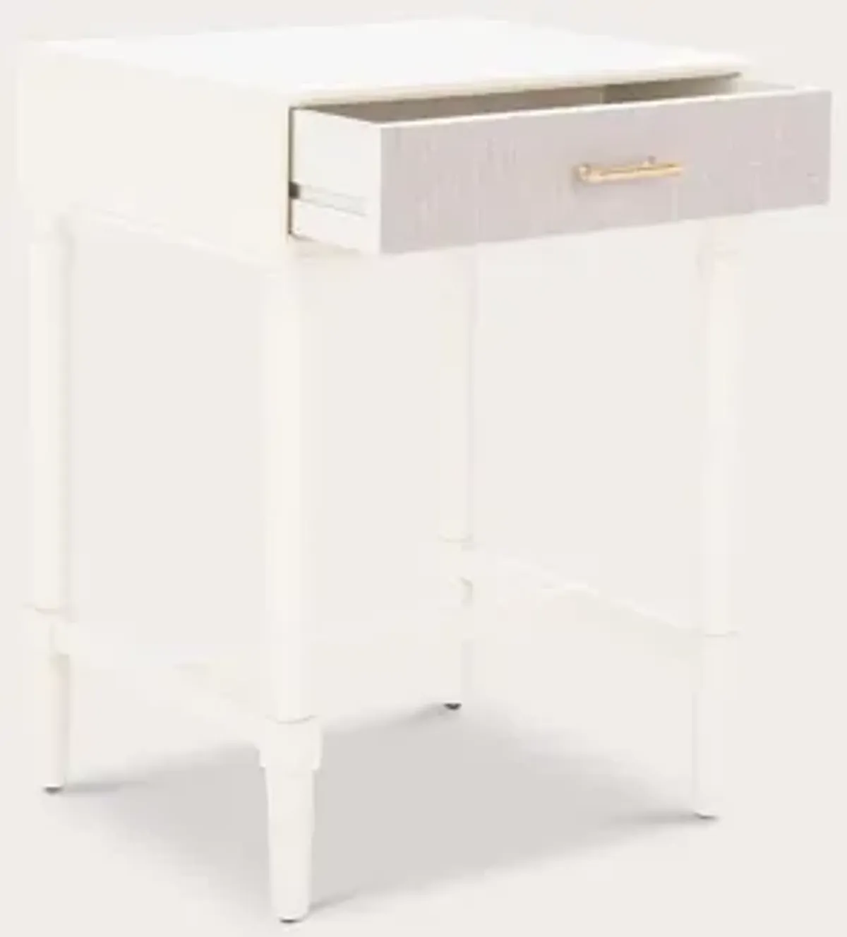 Safavieh Estella 1-Drawer Accent Table - White