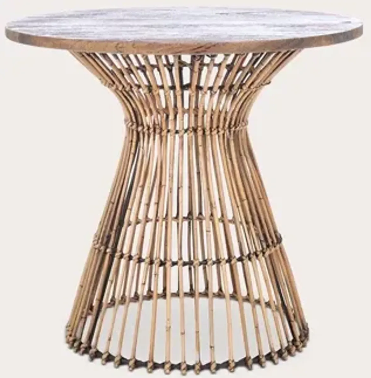 Safavieh Whent Round Accent Table - Natural/Golden Brown