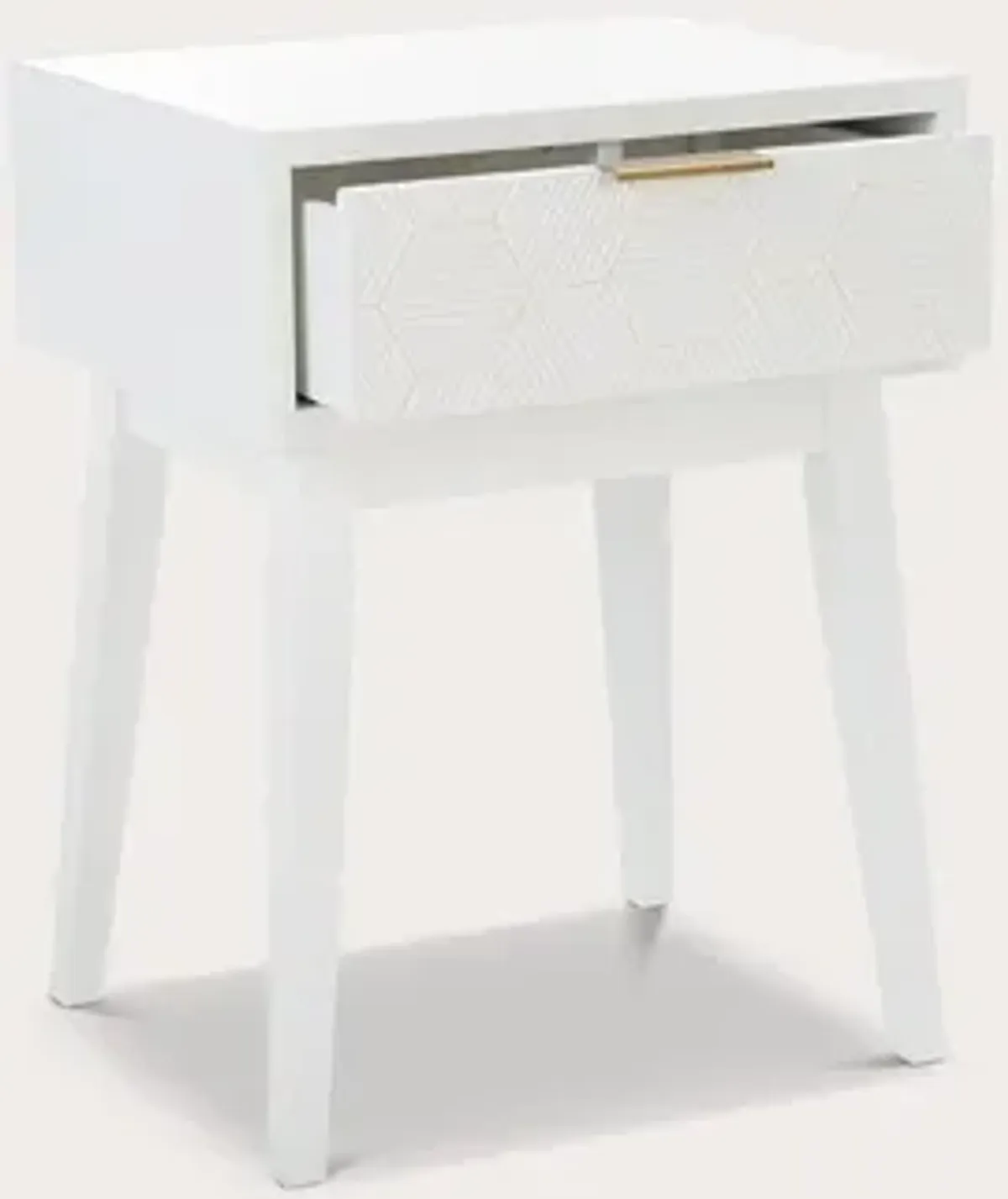 Safavieh Keya 1-Drawer Accent Table - Black/White