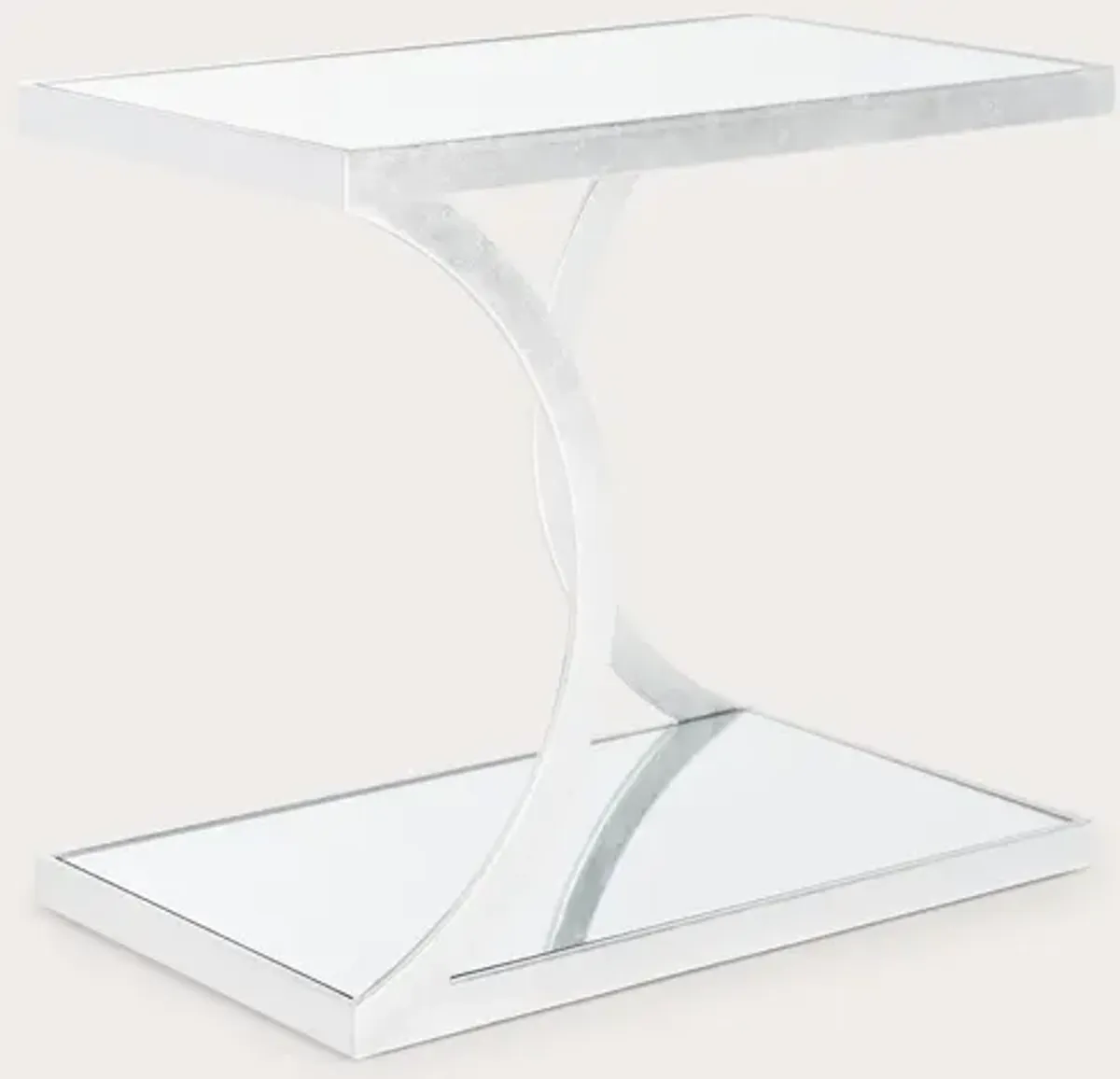 Safavieh Sullivan Accent Table - Silver/Mirror