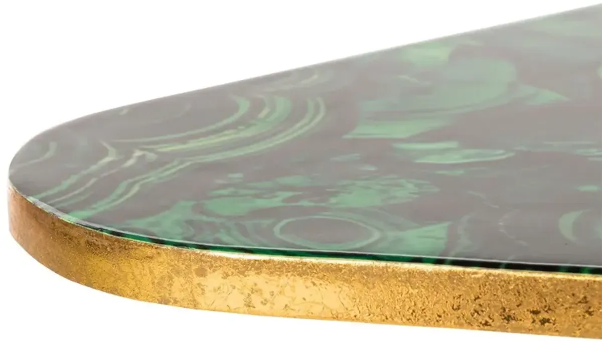 Safavieh Zamara Faux Agate Side Table