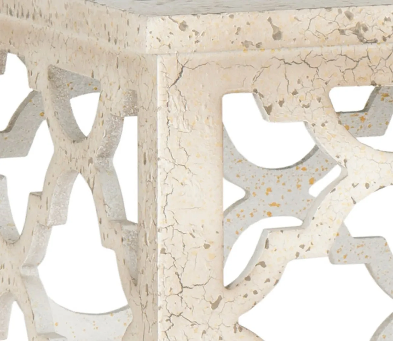 Safavieh Lonny End Table - Distressed White