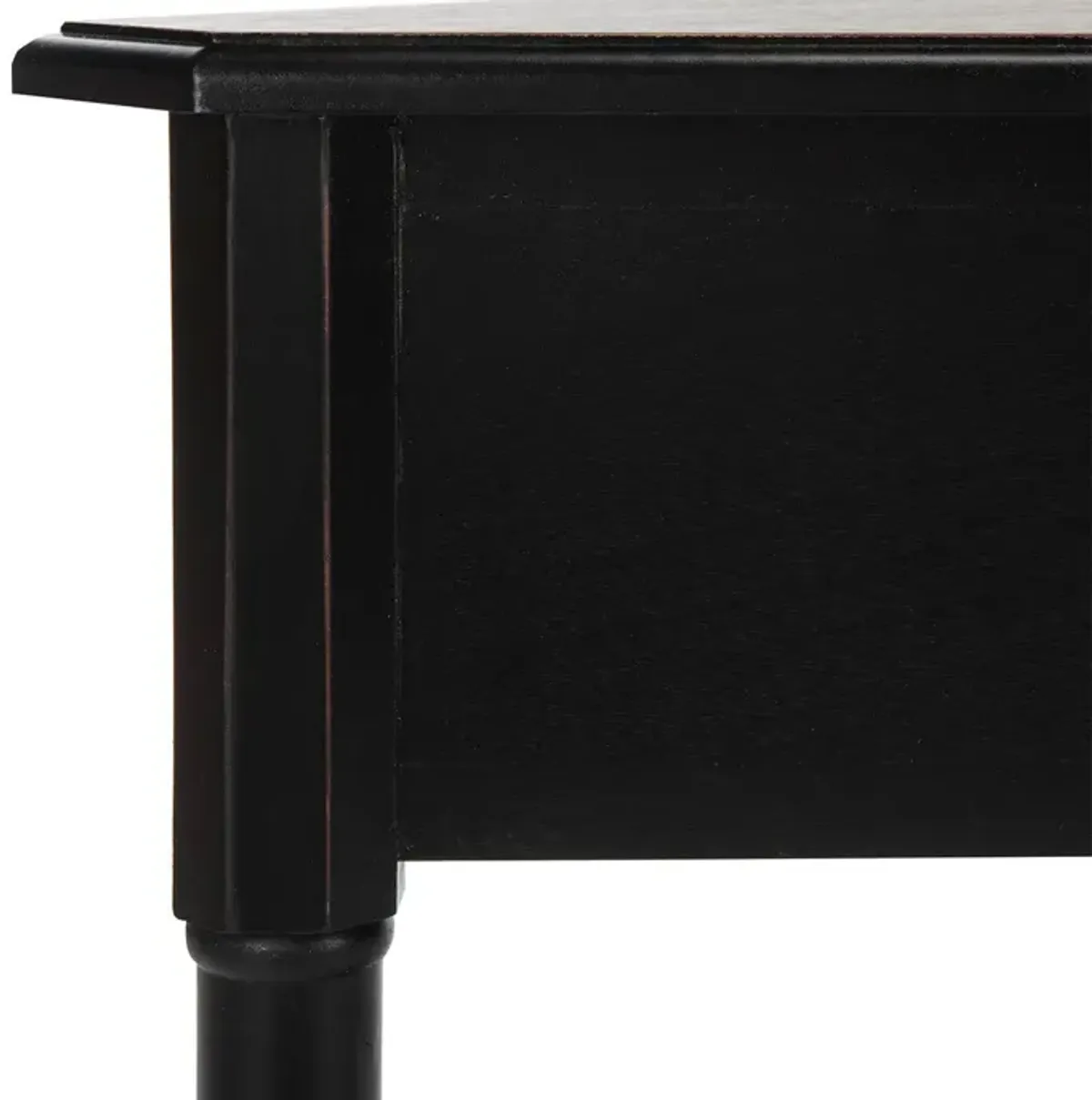 Safavieh Gomez Corner Table - Distressed Black