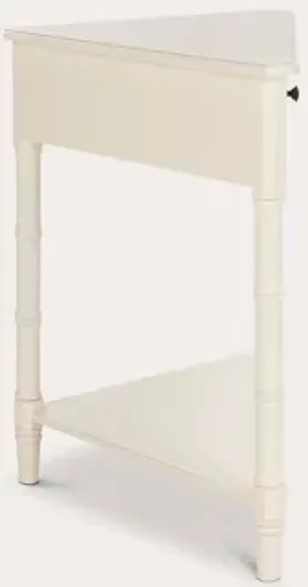 Safavieh Gomez Corner Table - Distressed Cream