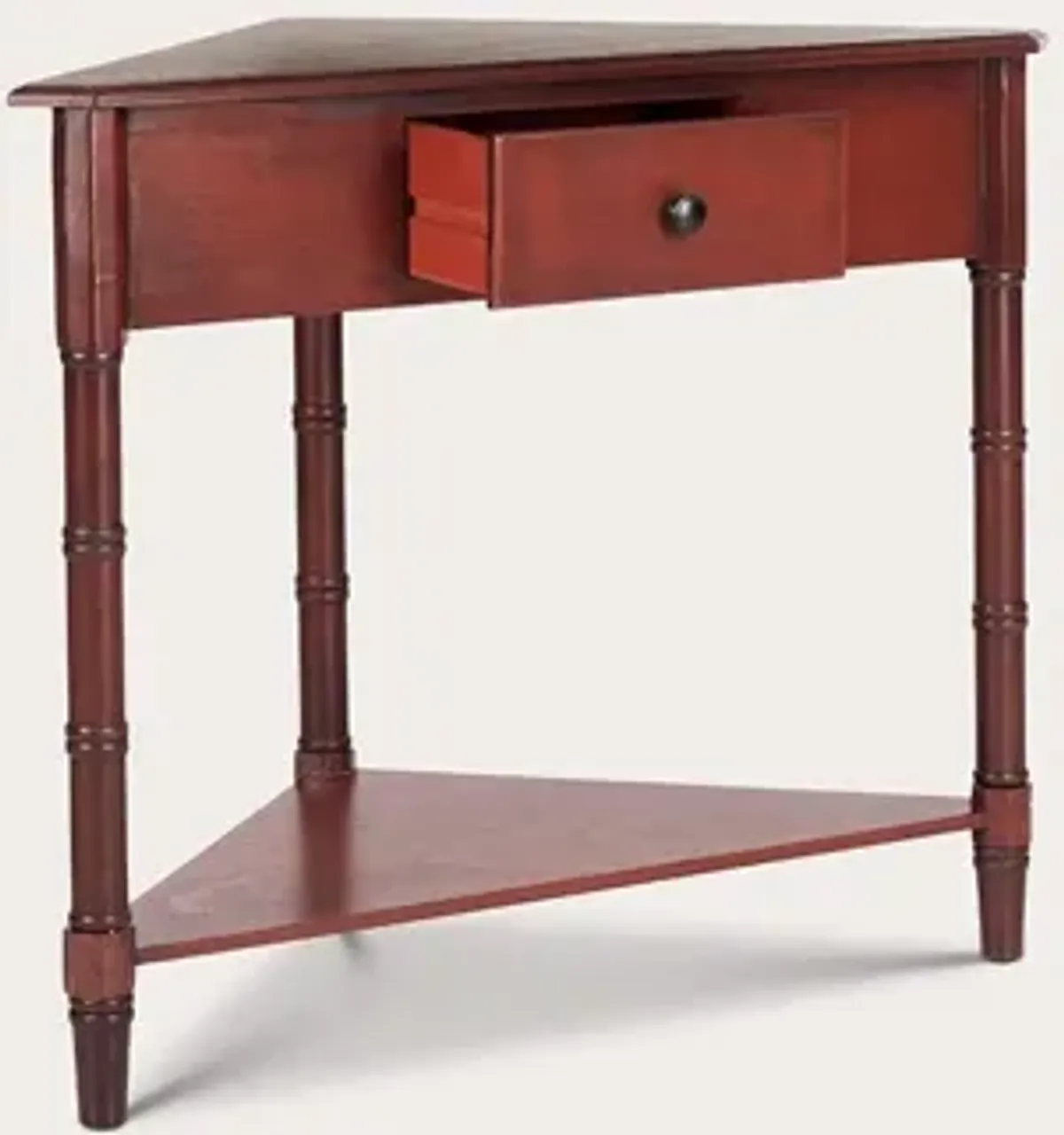 Safavieh Gomez Corner Table - Red