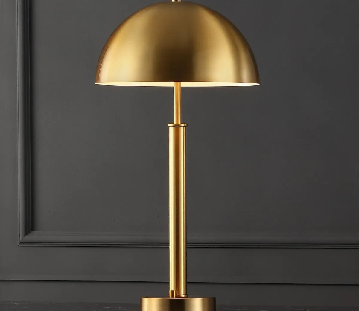 Safavieh Harvey Metal Dome Table Lamp Handcrafted