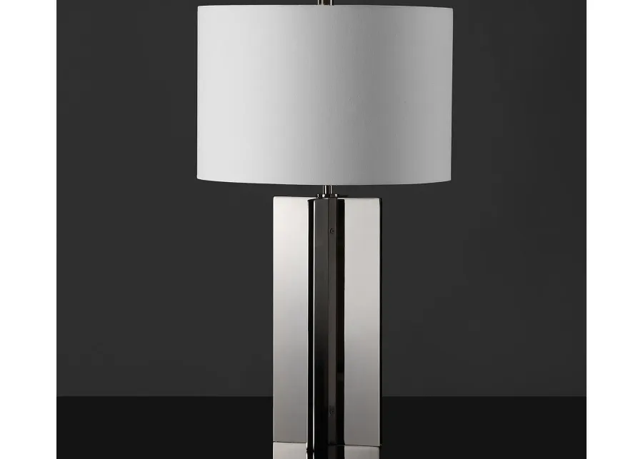 Safavieh Rollins Square Metal Table Lamp Handcrafted