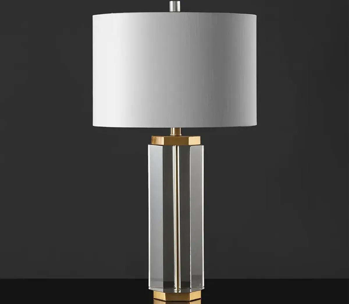 Safavieh Roshan Crystal Table Lamp Handcrafted