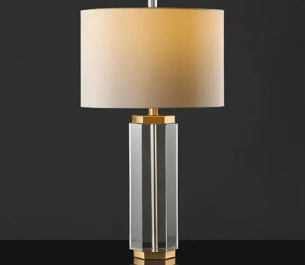 Safavieh Roshan Crystal Table Lamp Handcrafted
